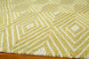 Momeni Veranda VR-44 Yellow Area Rug Closeup Feature