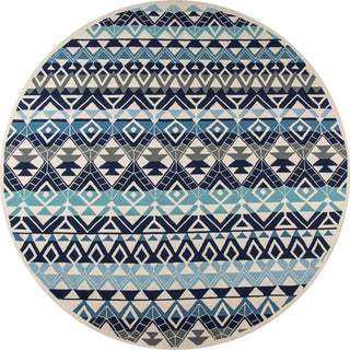 Momeni Veranda VR-56 Multi Blue Area Rug Runner