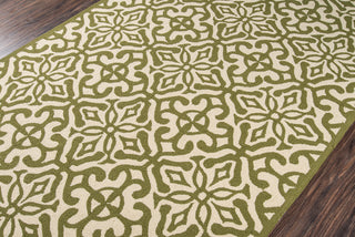 Momeni Veranda VR-59 Green Area Rug Close up