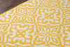 Momeni Veranda VR-59 Yellow Area Rug Closeup