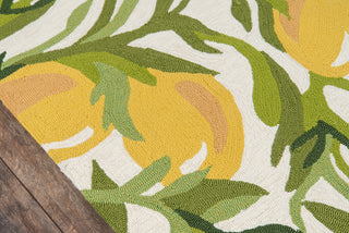 Momeni Veranda VR-76 Green Area Rug Close up