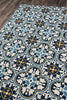 Momeni Veranda VR-77 Blue Area Rug Corner Image Feature