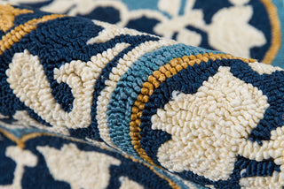 Momeni Veranda VR-77 Blue Area Rug Pile Image