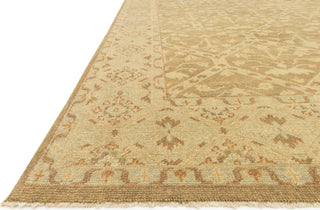 Loloi Vernon VN-04 Moss / Gold Area Rug Corner Shot Feature