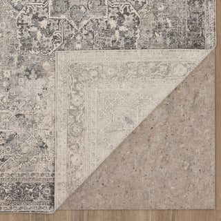 Karastan Tryst Verona Grey Area Rug Back Image