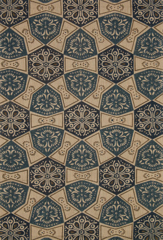 Loloi Vero VO-12 Natural / Blue Area Rug main image