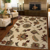 Orian Rugs Virtuous Garden Story Ivory Area Rug Room Scene Feature