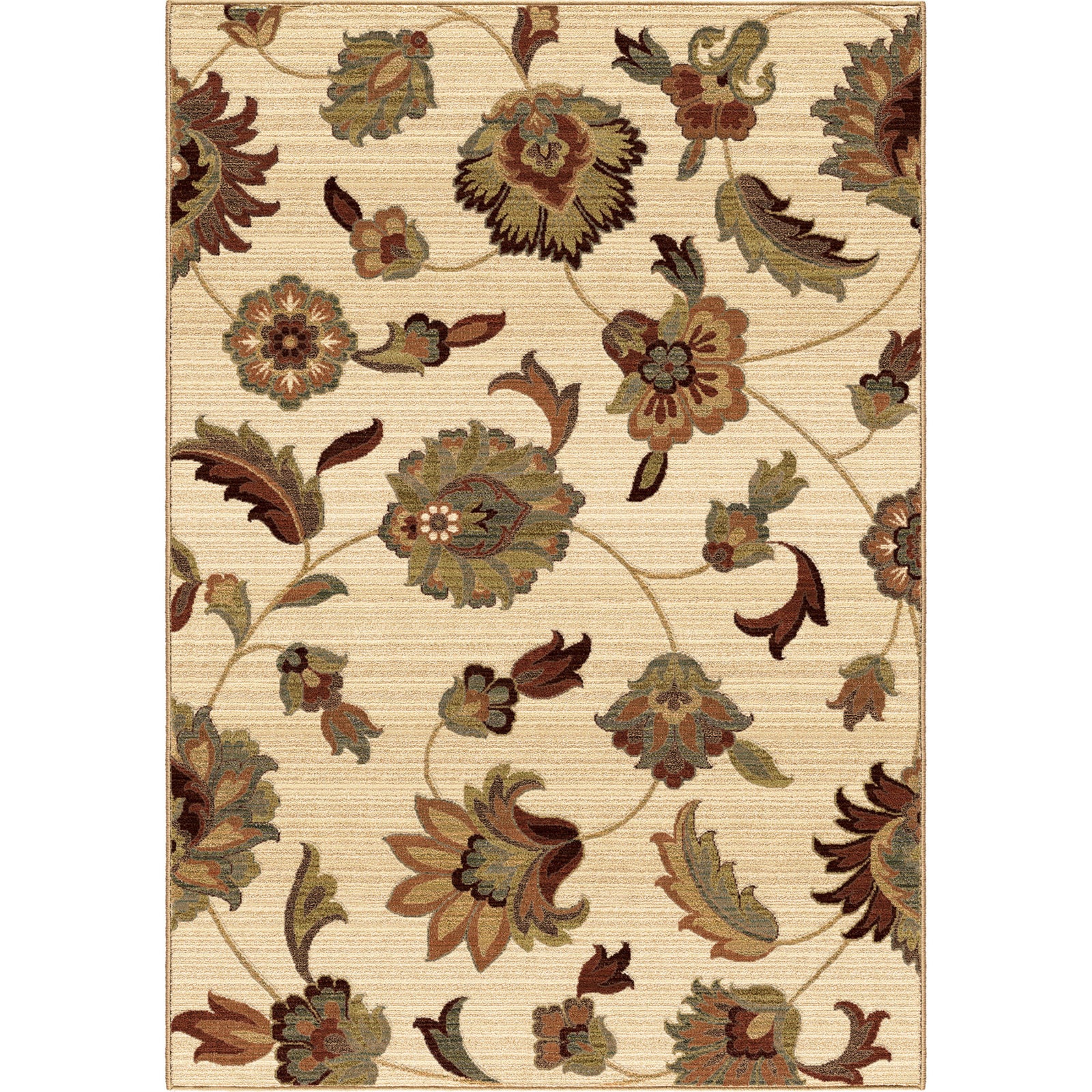 Orian Rugs Virtuous Garden Story Ivory Area Rug main image
