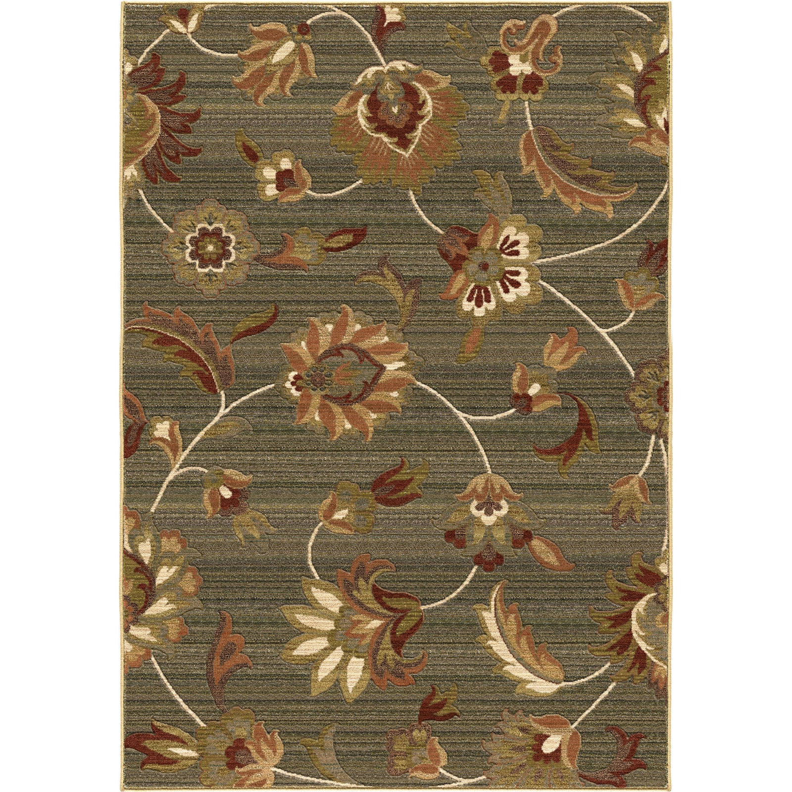 Orian Rugs Virtuous Garden Story Blue Area Rug main image