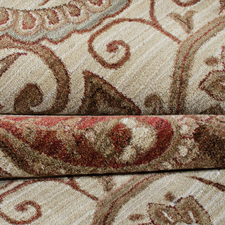 Orian Rugs Virtuous Hawthorn Beige Area Rug Close Up