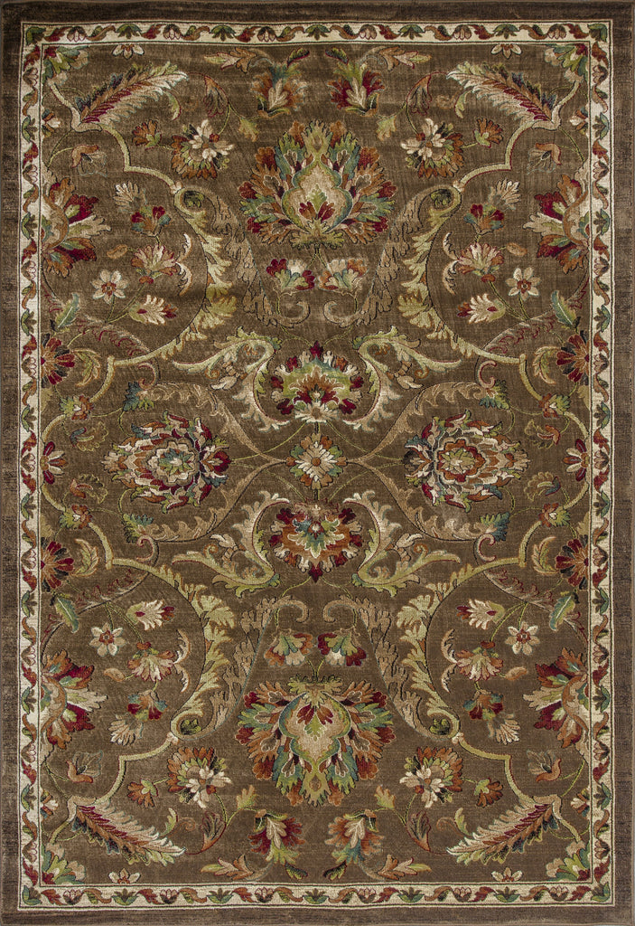 KAS Versailles 8510 Mocha Persia Machine Loomed Area Rug