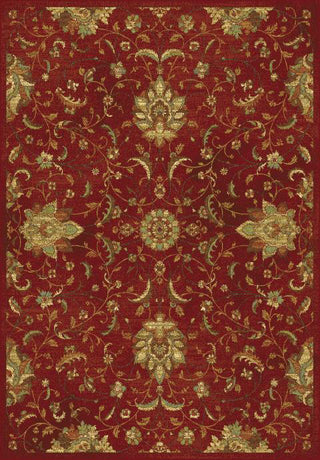 KAS Versailles 8540 Red Mahal Machine Loomed Area Rug