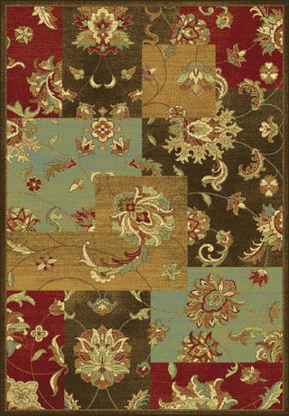 KAS Versailles 8547 Mocha Mahal Views Machine Loomed Area Rug