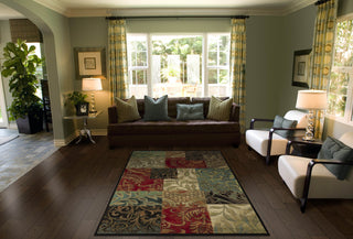 KAS Versailles 8550 Mocha Athena Area Rug Main Image Feature