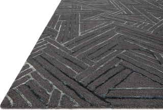 Loloi Verve VER-01 Graphite / Ocean Area Rug Corner Featured