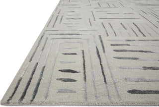 Loloi Verve VER-02 Silver / Slate Area Rug Corner Featured