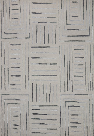 Loloi Verve VER-02 Silver / Slate Area Rug Main Image