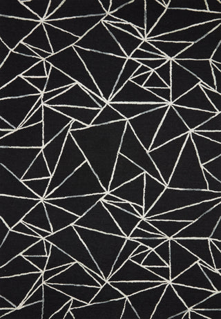 Loloi Verve VER-03 Black / Ivory Area Rug Main Image