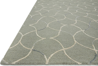 Loloi Verve VER-05 Sage / Silver Area Rug Corner Featured