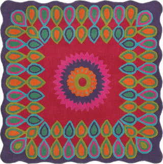 LR Resources Vibrance 03540 Multi Area Rug Square Image