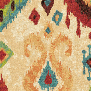 Orian Rugs Vibrance Ancient Multi Area Rug Close Up