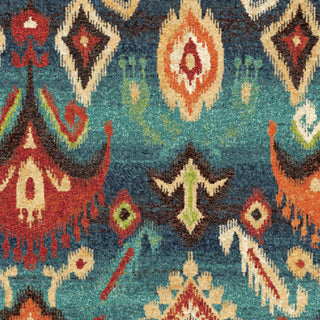 Orian Rugs Vibrance Eastern Tradition Multi Area Rug Close Up