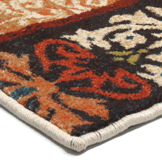 Orian Rugs Vibrance Patchland Multi Area Rug Corner Shot