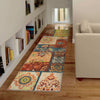 Orian Rugs Vibrance Patchland Multi Area Rug Runner