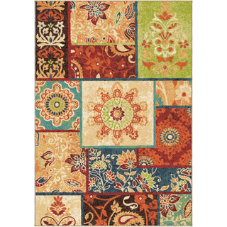 Orian Rugs Vibrance Patchland Multi Area Rug main image