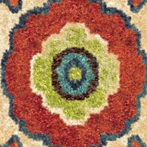 Orian Rugs Vibrance Punjab Multi Area Rug Swatch