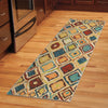 Orian Rugs Vibrance Dazzling Diamond Multi Area Rug Room Scene Runner