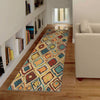 Orian Rugs Vibrance Dazzling Diamond Multi Area Rug Runner