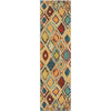 Orian Rugs Vibrance Dazzling Diamond Multi Area Rug Runner