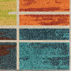 Orian Rugs Vibrance Multiple Blocks Area Rug Close Up