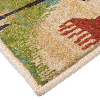 Orian Rugs Vibrance Classical Realm Multi Area Rug Corner Shot