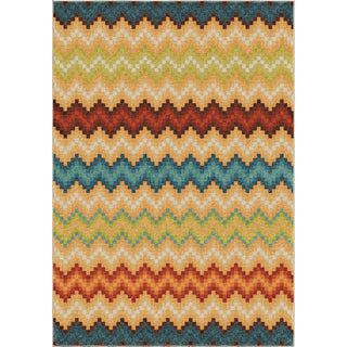 Orian Rugs Vibrance Prism Break Multi Area Rug main image