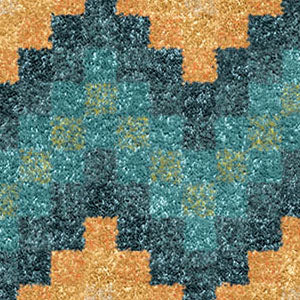 Orian Rugs Vibrance Prism Break Multi Area Rug Swatch