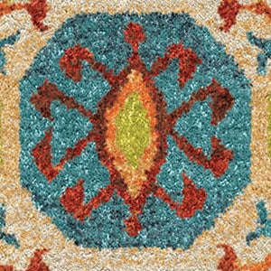 Orian Rugs Vibrance Kalahari Multi Area Rug Swatch