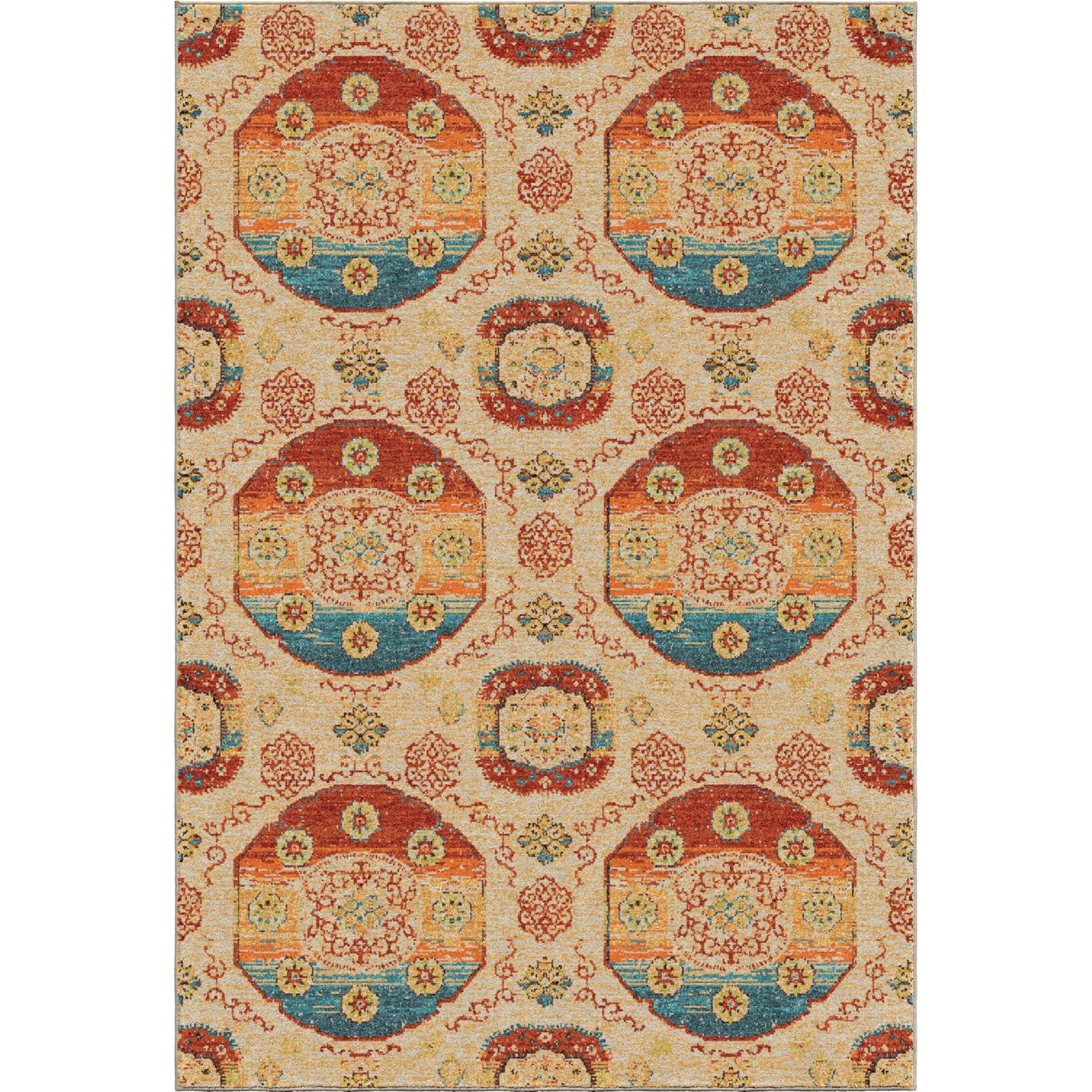 Orian Rugs Vibrance Danling Beige Area Rug main image