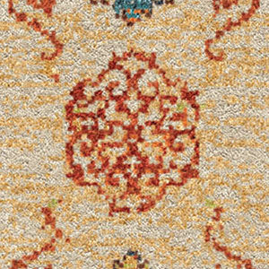 Orian Rugs Vibrance Danling Beige Area Rug Swatch