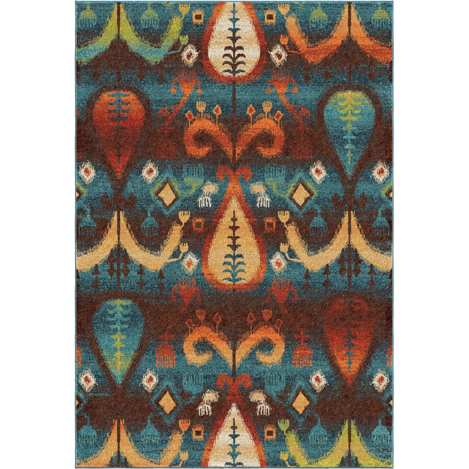 Orian Rugs Vibrance Native Stories Blue Area Rug main image