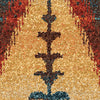 Orian Rugs Vibrance Native Stories Blue Area Rug Swatch