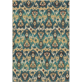 Orian Rugs Vibrance Turbie Blue Area Rug main image