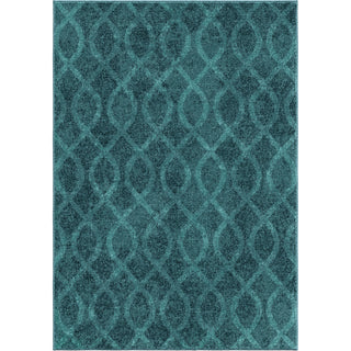 Orian Rugs Vibrance Tour de Loops Blue Area Rug Main