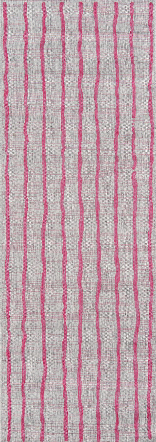 Momeni Villa VI-03 Fuschia Area Rug by Novogratz Runner Image