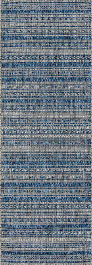 Momeni Villa VI-04 Blue Area Rug by Novogratz Runner Image