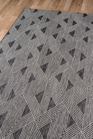 Momeni Villa VI-06 Charcoal Area Rug by Novogratz Corner Image Feature