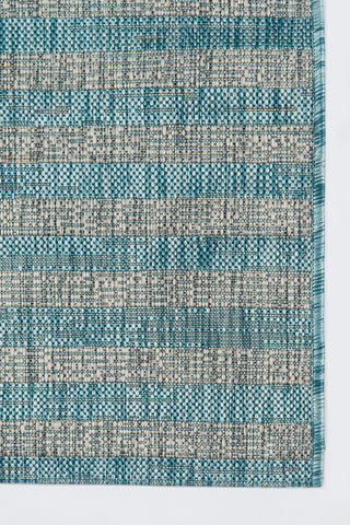 Momeni Villa VI-07 Aqua Area Rug by Novogratz Close up