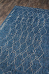 Momeni Villa VI-08 Blue Area Rug by Novogratz Corner Image