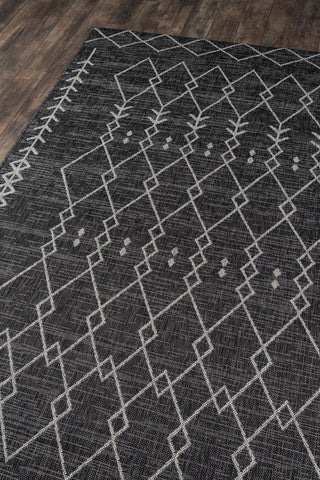 Momeni Villa VI-08 Charcoal Area Rug by Novogratz Corner Image